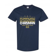 ISD 2025 Swim C-STACK Short Sleeve T (Navy)