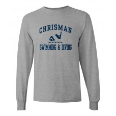 ISD 2025 Swim CHRISMAN Long Sleeve T (Sport Grey)
