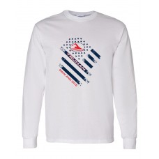 ISD 2025 Swim T-FLAG Long Sleeve T (White)