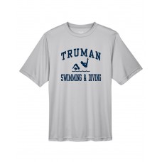 ISD 2025 Swim TRUMAN Dry-fit T (Silver)